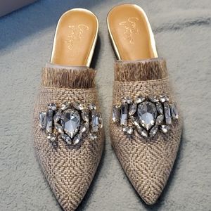 Crown Vintage Mule White Natural